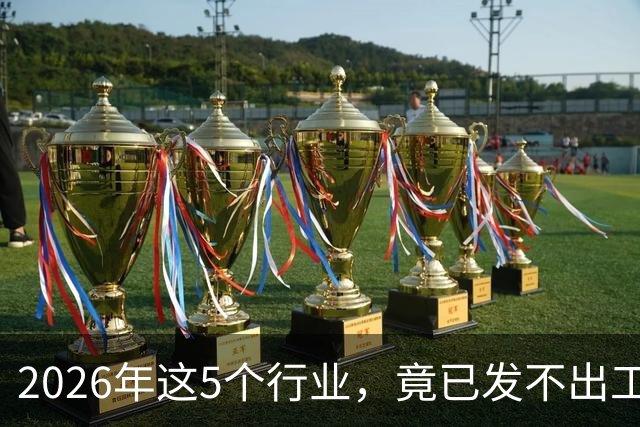 2026年这5个行业，竟已发不出工资！形势真的很严峻了